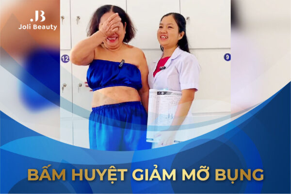 bấm huyệt giảm mỡ bụng