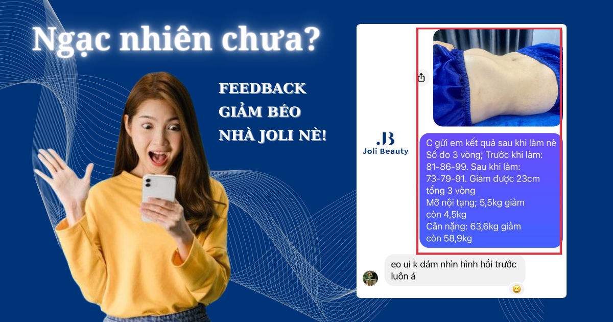 feedback giảm béo Joli Beauty