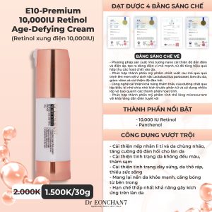 Premium 10,000IU Retinol Age-Defying Cream - Retinol điện 10,000IU